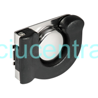 Nerūdijančio plieno atlenkiamas laikiklis 32-35 mm